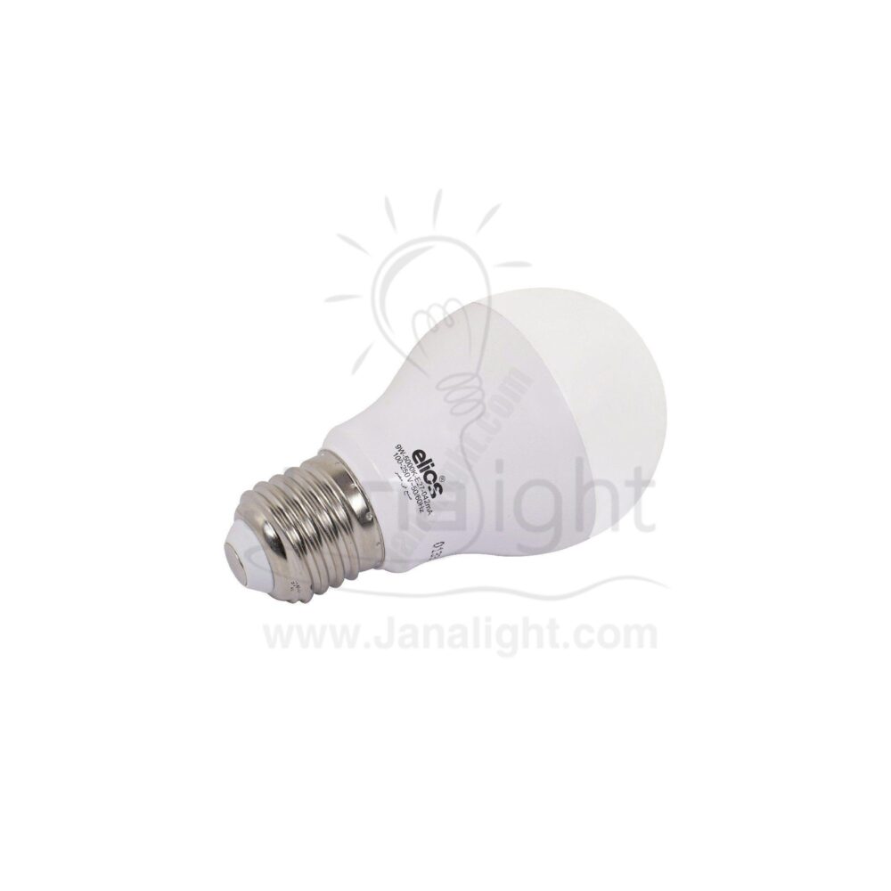 لمبة بولة اليوس لد 9 وات ابيض شفاف Elios led bulb 9 watt white transparent